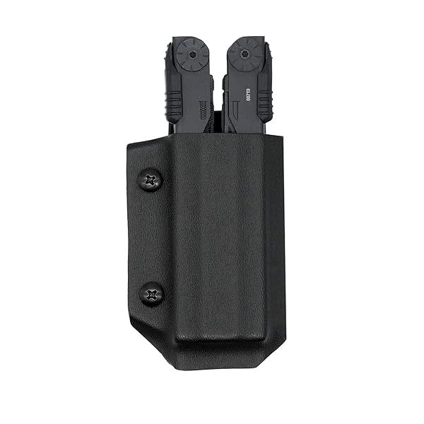 Clip & Carry Kydex Multitool Sheath for GERBER DIESEL - USA Made Holster (Black) - Perfect Multi-Tool Holder
