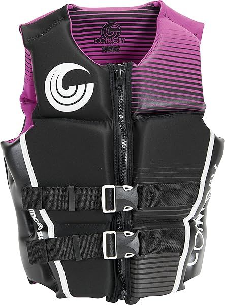 "Connelly Women's V-Back Neoprene Vest XS (28"-32") - Lightweight & Durable Water Sports Gear"