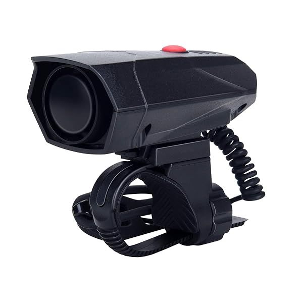 DAWAY A14 Electric Bike Horn - 110dB Loud Alarm with 5 Sound Modes & Free Screwdriver - Perfect Gift for Safe Cycling