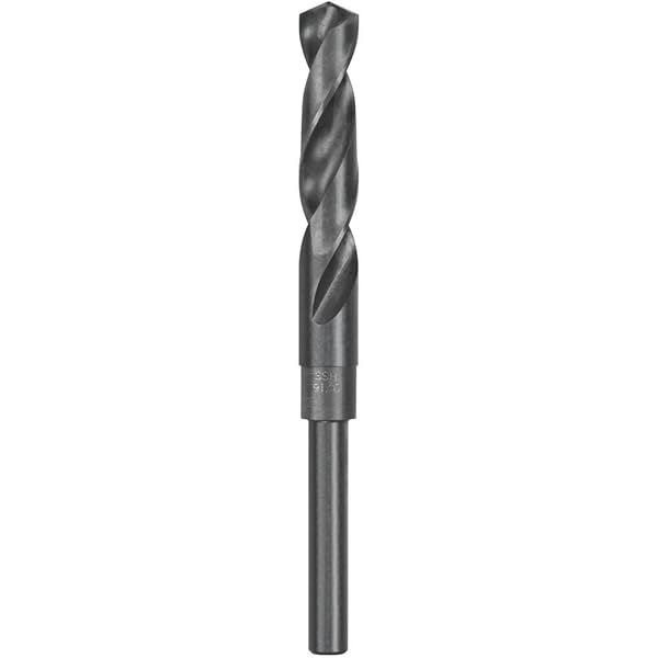 DEWALT DW1620 9/16-Inch Black Oxide Twist Drill Bit - 1/2-Inch Shank, Precision Performance