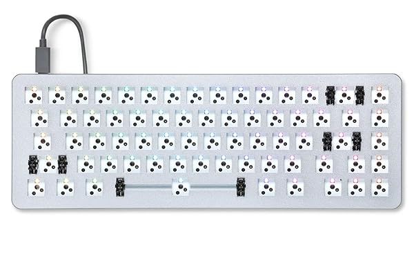 DROP ALT 65% Mechanical Gaming Keyboard - Hot-Swap Switches, RGB Backlighting, PBT Keycaps, USB-C, Aluminum Frame