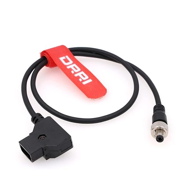 DRRI Atomos Shinobi 7 Decimator MD-HX MD-Cross Converter Power Cable D-Tap Male to 2.5mm DC Barrel for Reliable Performance