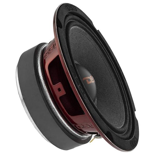 "DS18 PRO-X6.4M 6.5" Loudspeaker - 500W Max Midrange Car Audio Speaker for Superior Stereo Sound"