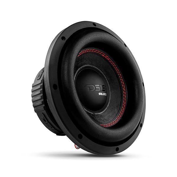 DS18 SLC-8S Subwoofer: 8-Inch, 400W Max Power, 200W RMS, Durable Design & 4 Ohm Impedance