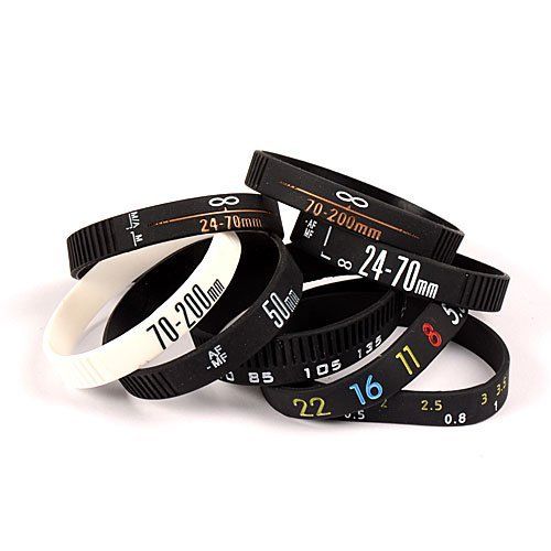 DSLRKIT Photographer's Wristband Set: Stop Lens Zoom Creep Effectively