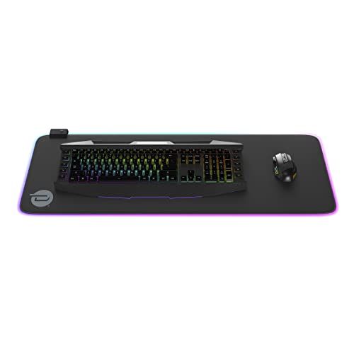 Dardashti RGB Gaming Mouse Pad: 14 Lighting Modes, Anti-Slip, Large 31.5x12 Inch Desk Mat