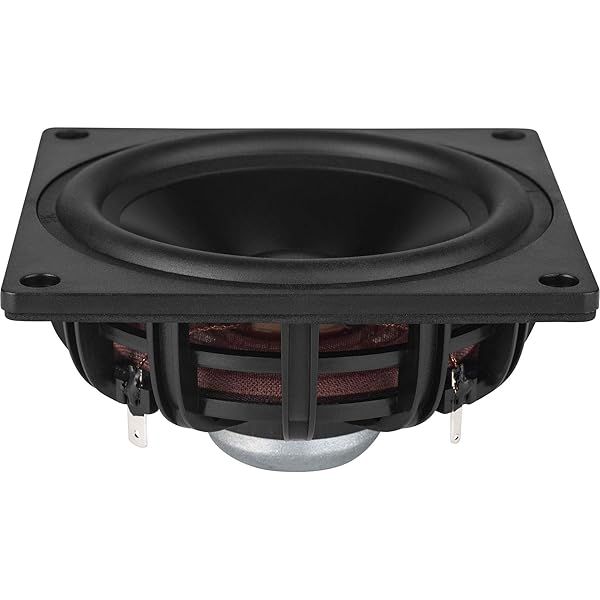 "Dayton Audio DMA105-8: 4" Dual Magnet Aluminum Cone Full-Range Driver - 8 Ohm Performance"