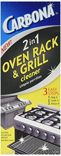 Delta Carbona 2-in-1 Oven Rack & Grill Cleaner - 16.8 oz for Effortless Cleaning