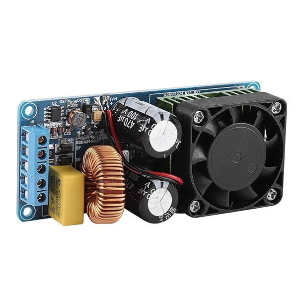 Digital Amplifier , Dual DC Power Supply ± 58 ± 70V Power Amplifier Board IRS2092S 500W Mono Channel Class D HIFI Power Amp Board