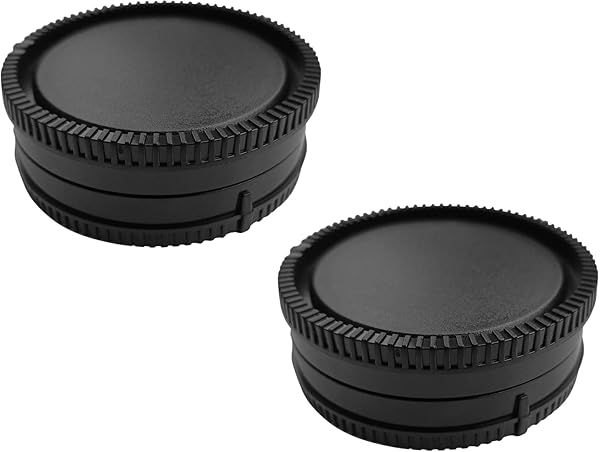 Essential E-Mount Body & Rear Lens Cap Kit for Sony A7, A9, A6600, ZV-E1 - Protect Your Camera & Lenses!