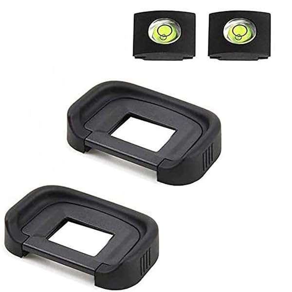 EB Eyepiece Eyecup for Canon Cameras (2-Pack) - Compatible with EOS 90D, 80D, 70D, 5D Mark II & More