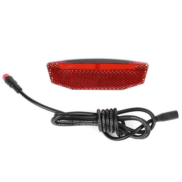 EBike Tail Light 6V-60V LED Waterproof Warning Light for Night Riding | Essential Electric Bike Accessory