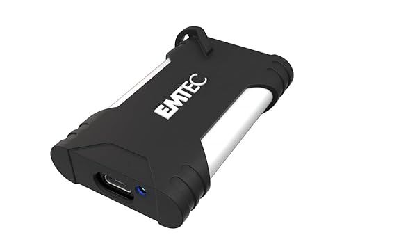 EMTEC X210G 2TB Portable Gaming SSD - USB-C 3.2 Gen2, 1100MB/s Speed for Documents, Music & HD Video Storage