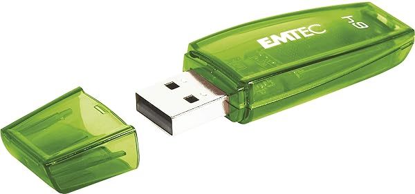 Emtec C410 Color Mix 64GB USB Flash Drive - Stylish & High-Speed Storage Solution