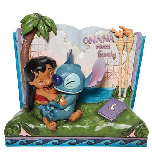 Enesco Jim Shore Lilo & Stitch Ohana Family Figurine - 5.75 Inch Disney Traditions Collectible