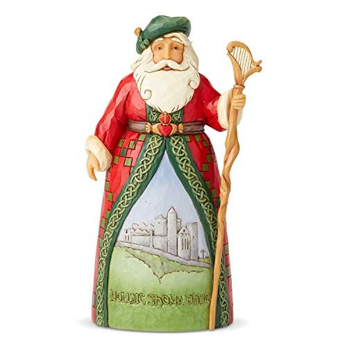 Shop Enesco Jim Shore Santa's Around The World Irish Figurine - 7.1 Inch Multicolor Collectible