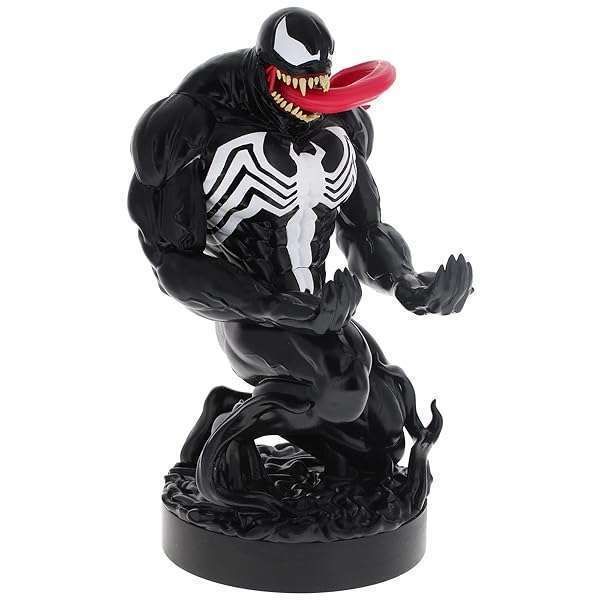 Exquisite Gaming Marvel Venom: Premium Mobile & Gaming Controller Holder - Official Licensed Figure & Stand