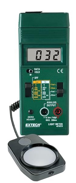 Extech 401025 Foot Candle/Lux Light Meter Review: Accurate Lighting Measurement Tool