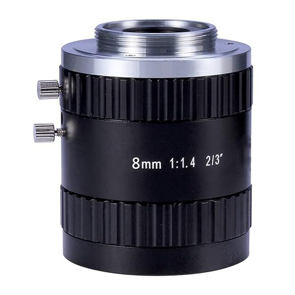 FA 8mm 2/3 Inch Fixed Focal Lens for Machine Vision Industrial Camera C Mount Lens
