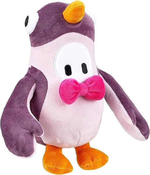 FALL GUYS Ultimate Knockout Preppy Penguin 8 Inch Collectible Plush Toy for Fans and Collectors