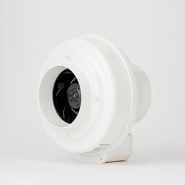 "Fantech RN3 Radon Fan 6" Duct - 285 CFM for Effective Radon Mitigation"