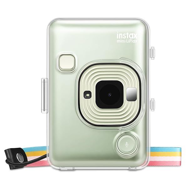 Fintie Clear Case for Fujifilm Instax Mini Liplay - Durable Hard Cover with Precise Cutouts