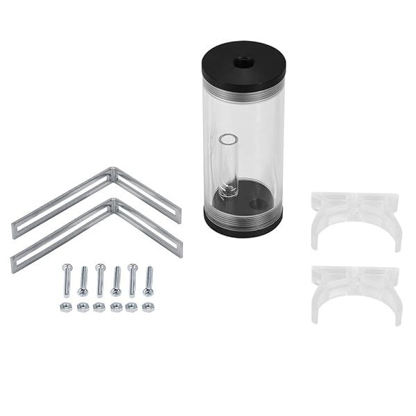 Fishlor Cooling Reservoir: Ultimate Acrylic Cylinder Water Tank for PC Liquid Cooling Systems