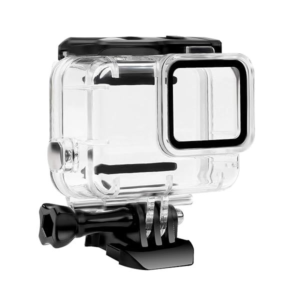 FitStill 148FT Waterproof Case for GoPro Hero 7 White & Silver - Underwater Dive Shell & Mount Accessories