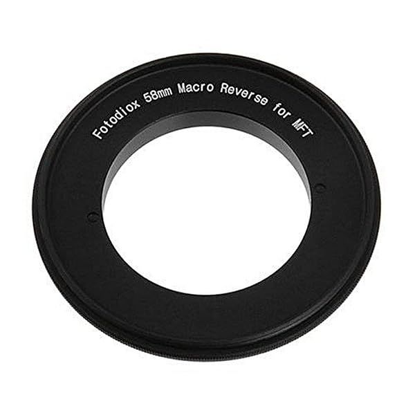 Fotodiox 10-Reverse MFT 58MM Macro Reverse Mount Adapter for Olympus Micro 4/3 Cameras