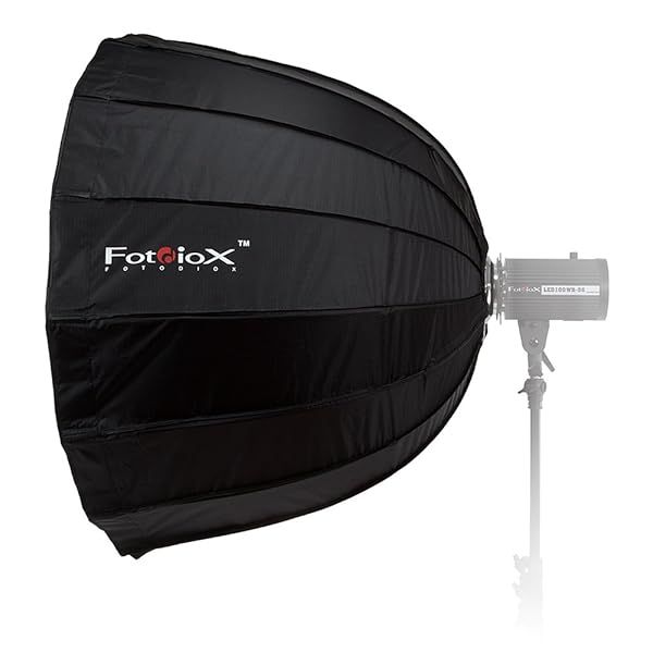 Fotodiox EZ-Pro 36in Deep Parabolic Softbox Quick Collapsible for Nikon Canon Yongnuo Speedlites and More