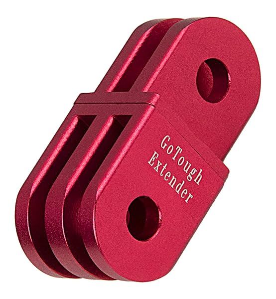 Fotodiox GoTough Red 2-Prong Action Camera Mount: Ultimate Stability & Versatility