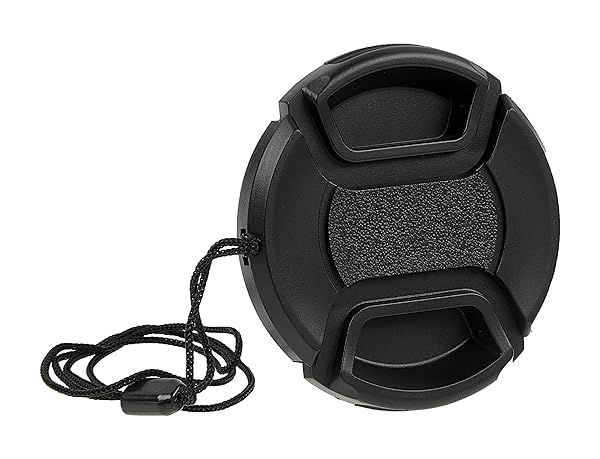 Fotodiox 55mm Inner Pinch Lens Cap & Cover with Cap Keeper - Protect Your Lens!