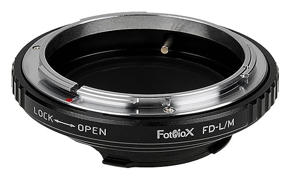 Fotodiox Lens Mount Adapter: Canon FD/FL 35mm to Leica M Rangefinder Compatibility