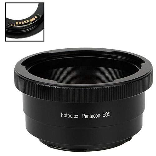 Fotodiox Lens Mount Adapter for Pentacon 6 Kiev 66 SLR Lens to Canon EOS D SLR Camera with Gen10 Focus Confirmation Chip