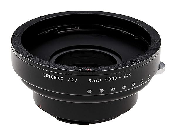 Fotodiox Pro IRIS Lens Mount Adapter for Rollei 6000 to Canon EOS EF/EF-S Cameras