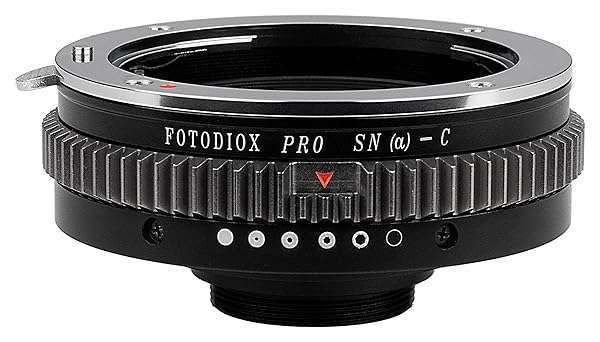 Fotodiox Pro Lens Mount Adapter: Sony A-Mount & Minolta AF to C-Mount Compatibility