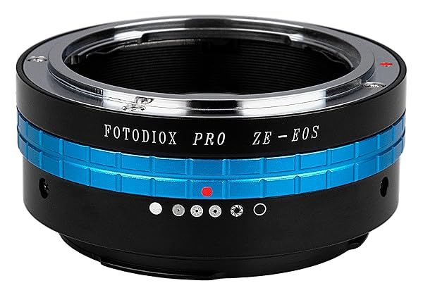 Fotodiox Pro Lens Mount Adapter: Mamiya ZE 35mm to Canon EOS EF DSLR - Perfect Compatibility!
