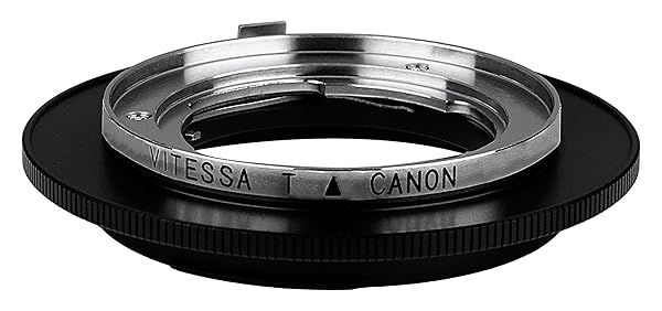 Fotodiox Pro Lens Mount Adapter: Vitessa Lens to Canon EOS EF-Mount DSLR Compatibility