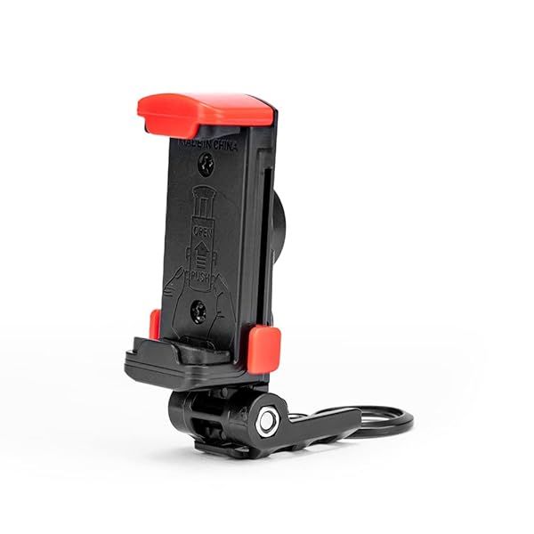 "Fotopro Phone Tripod Mount: Universal 1/4" Screw Clip for Vlogging & Photography"