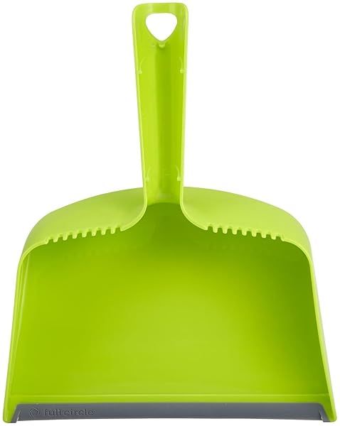 Full Circle Green Dustpan: Eco-Friendly Pick Up Artist for Effortless Cleaning