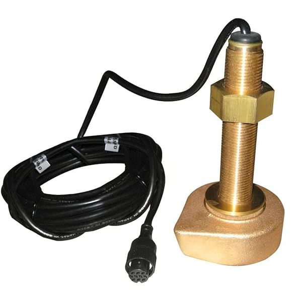 Furuno 50/200KHz BRZ TH Depth Transducer 8m/10Pin Bronze (520-5MSD) - High-Performance Marine Sonar