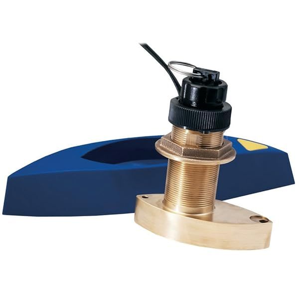 Furuno 525STID-MSD Thru-Hull Transducer 50/200kHz - 30m Cable & 10 Pin Plug for Accurate Depth Sounding