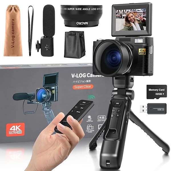 G Anica Digital Camera 4K Photography and 48MP Vlogging Camera for Stunning Images and Videos