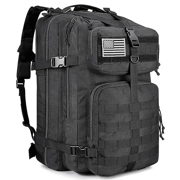 G4Free 50L Tactical Backpack 3 Day Assault Pack for Outdoor Trekking Camping Fishing and Hiking