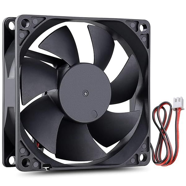 GDSTIME 80mm x 20mm 24V DC Brushless Cooling Fan for Efficient Heat Dissipation