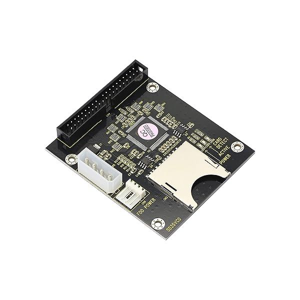 "GINTOOYUN SD to IDE Adapter: Convert SD/SDHC/SDXC to 3.5" 40Pin Male IDE for HDD Use"