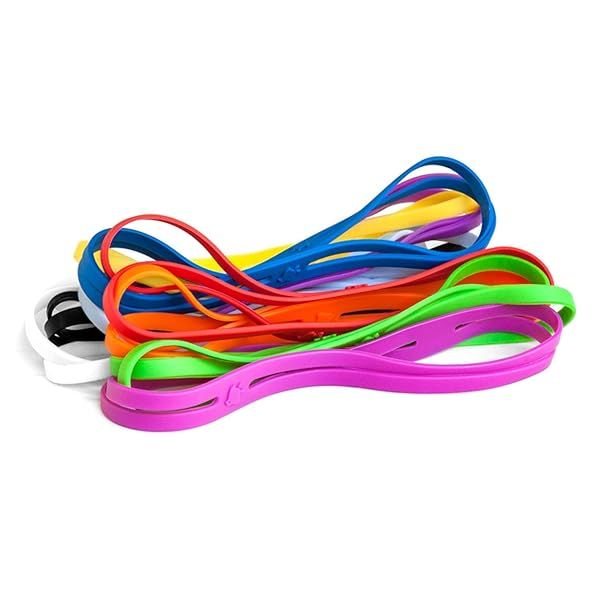 "GRIFITI Band Joes X Cross Style 9" Rubber Bands - 5 Pack, UV Resistant, Perfect for Cooking, Games & Laptops"