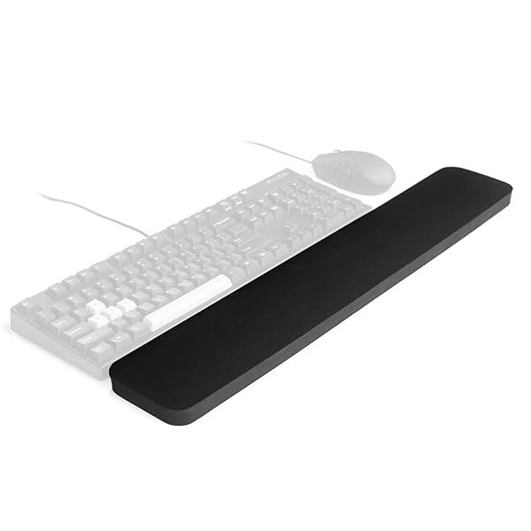 "GRIFITI Fat Wrist Pad 24" - Ergonomic Keyboard & Mouse Support for Comfort & Performance"