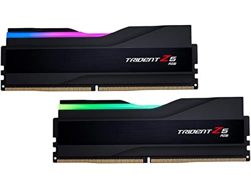 Buy G.SKILL Trident Z5 RGB DDR5 32GB (2x16GB) 7600MT/s RAM - Intel XMP 3.0, CL36, Matte Black UDIMM