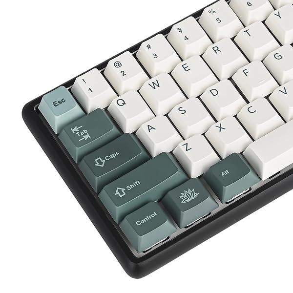 GTSP Custom 144-Key Gaming Keycap Set for Cherry MX, Gateron & Kailh Switches - Botanical Design